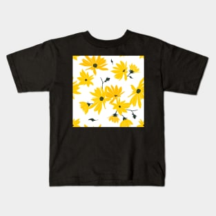 Jerusalem artichoke flowers Kids T-Shirt